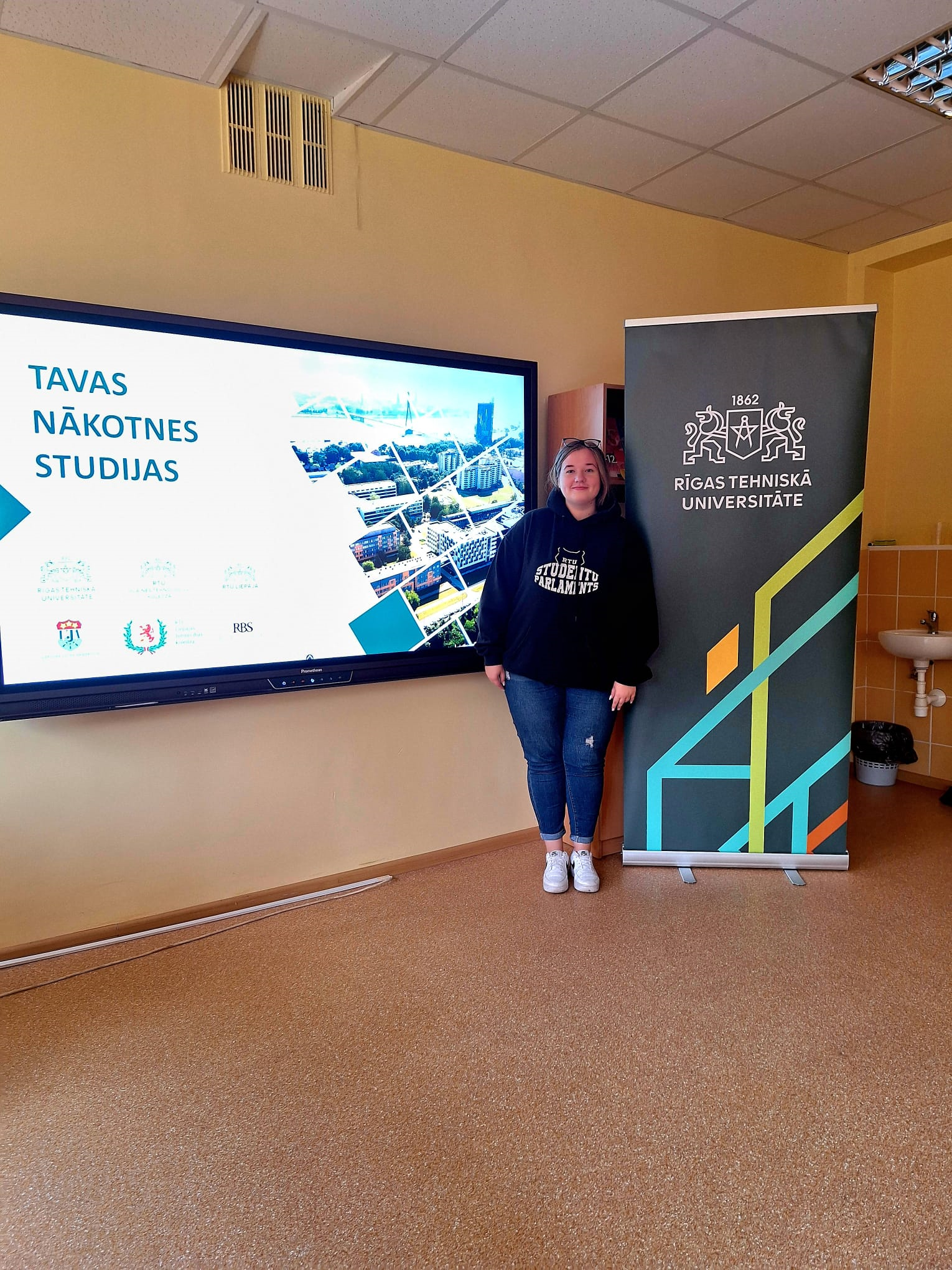 Vidusskolēnu tikšanās ar RTU pārstāvji
