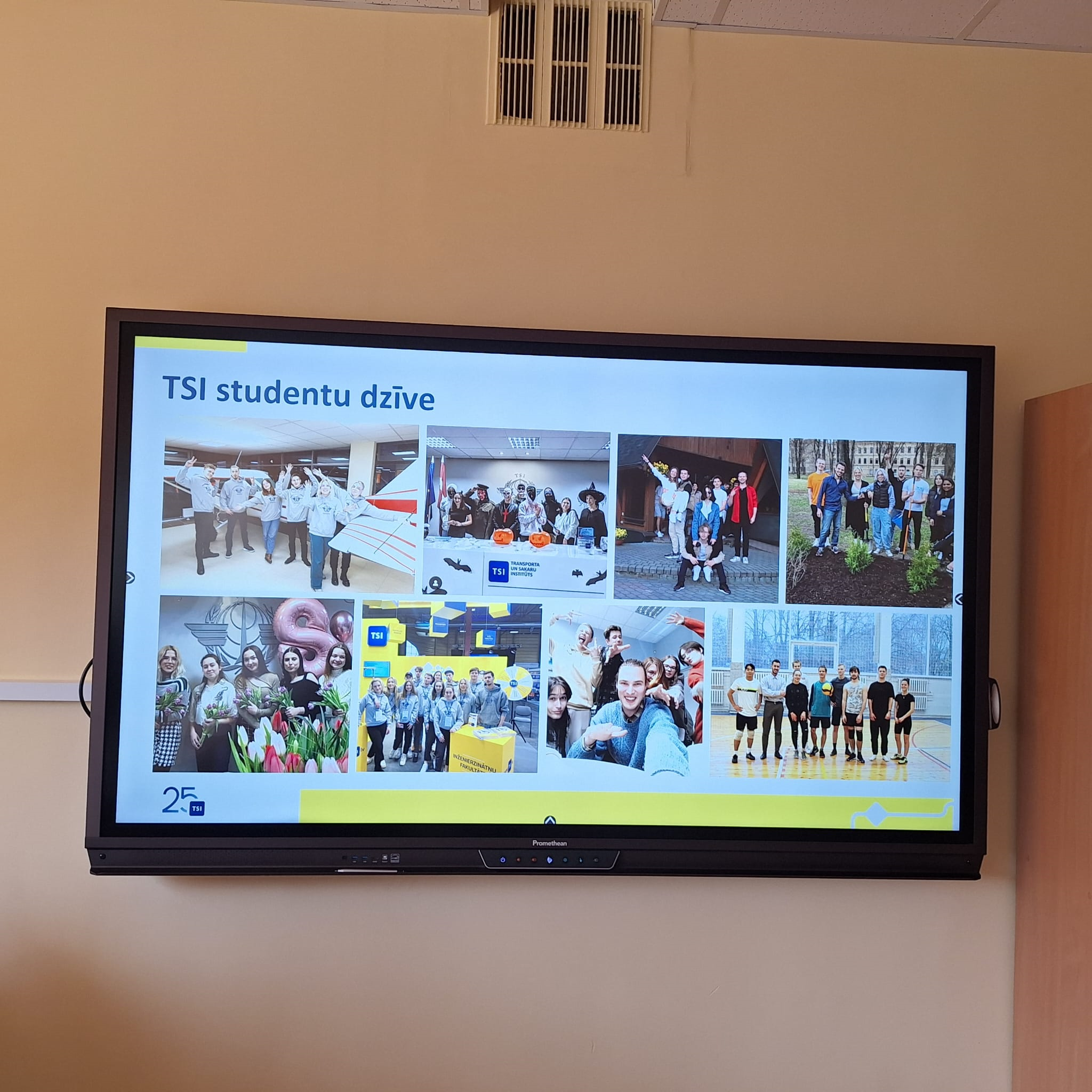 Vidusskolēnu tikšanās ar Transporta un Sakaru institūta (TSI) pārstāvjiem