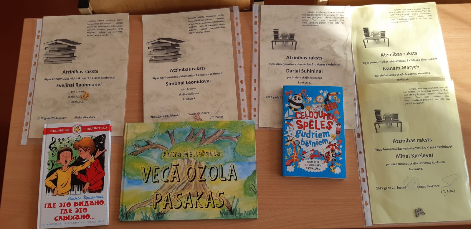Skaļās lasīšanas konkurss 1. - 6. klasēs.
